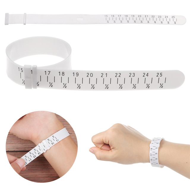 Hot Sale Professional Plastic Bracelet Sizer Measure Bangle Gauge Sizer  Jewelry Measure Wrist Size Tool Jewellery Making Tools - Bangles -  AliExpress